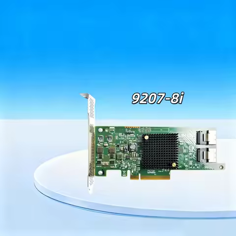 Lsi Sas 9207-8I It Mode Hba Sata Sas 6Gb/S Pci-E 3.0 Host Bus Adapter Card