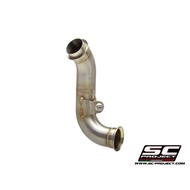 SC Project Decat Link Pipe Complete Set with Slip-On Range for KTM DUKE 890 Original Muffler