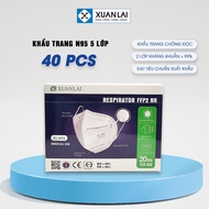 N95 Mask 2 Mask Box KN95 Xuan Lai Mask Without van