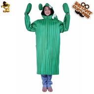 Adult Couple Style Funny Cactus Halloween Costume Funny One-Piece Stage Cosplay Party Costume