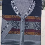 SumberRejekiJeans (BONUS DUS) MOERBA Baju Koko Pria Lengan Pendek Terbaru 2025 Bahan Songket Warna H