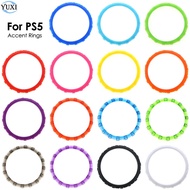 ∏♕ YuXi 2pcs Replacement Accent Rings For DualSense 5 PS5 Controller Game Accessories