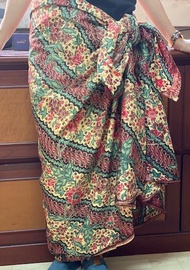 Kain Panjang Batik Wanita Bunga Mawar - 5pcs