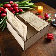 Customizable Wooden Mooncake Box – Perfect for Moon Cake Festival and Corporate FB24-20