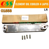ELEMENT OIL COOLER 4 LAYER / 4 LAYER FOR MITSUBISHI 6D14 ENGINE
