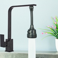 Black Faucet Anti-Spray Head Nuzzle Nozzle Sprinkler Shower Tap Water Filter Water Purification Lengthened Water Filter/Kitchen Sink / Flexible Water Nozzle / Sprayer / Faucet Aerator / Tap Extender
