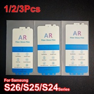 1-3Pcs HD Protective Film for Samsung Galaxy S26 Ultra S25 + S24 Plus Screen Protector AR Fiber Film