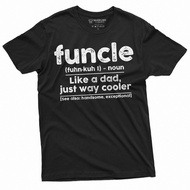 Men's funcle Funny Uncle gift T-shirt Fathers day Uncle gift ideas uncle definition mens printed shi