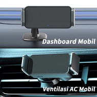 ที่วางโทรศัพท์ยึดโทรศัพท์มือถืออัตโนมัติรถมิตซูบิชิแท่นวางโทรศัพท์ช่องระบายอากาศของแดชบอร์ดสำหรับ Mitsubishi Xpander Cross Pajero Outlander Attrage Triton Colt Mirage Lancer