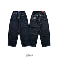 DADDYCLUB | DDC Cracked Barrel Jeans กางเกงยีนส์ ทรง barrel สุดเท่