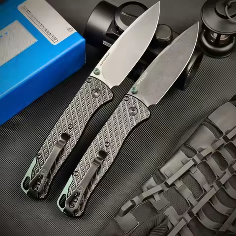9Cr18Mov Blade Pocket Outdoor Camping Hiking Folding Fishing Survival Knife Hunting Portable Utility