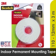 Double Mounting Tape Adhesive SCOTCH 3m 110 3B 12 mm x 3 m / 12mm x 3m