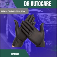 HITAM Nitrile Black Rubber Gloves