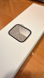 (二手連原裝盒) 香港行貨Apple Watch series 9 Silver Stainless Steel 41mm LTE Battery health 84%