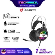 GAMENOTE H2026d RGB Light Gaming Headphone (3.5MM+USB)
