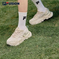 FILA【欧阳娜娜同款】FILA FUSION斐乐硬糖鞋厚底老爹鞋女运动鞋女鞋 夏威夷果黄-MS 38