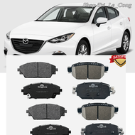 Mazda 3 2013-2018 Bố thắng trước sau má phanh đĩa tay cơ điện tử tang trống xe hơi tô Mazda 3 đời 20