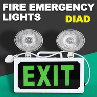 fire exit signage emergency lamp fire exit signage glow in the dark gcash signage led light