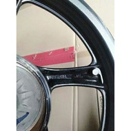 Used 2.50 wide rear rim yamaha mio m3 fino 125 mio s mio z xeon fi original