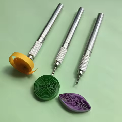 Quilling Needle Slotted Pen Tool Kit Quilling Paper DIY Set For Classroom Shop Wedding Party Decorat