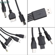 ANN Universal USB To Multi Plug Cellphone Charger Cable 10 in 1 USB Cable For Smartphone Charger Cab
