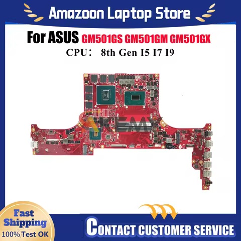 GM501GM Laptop Motherboard For ASUS ROG Zephyrus M15 GM501GS MW501G GM501GM GM501G GM501GV GM501G GM