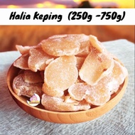 250g /500g /750g Asam Halia masu Keping kering honey ginger