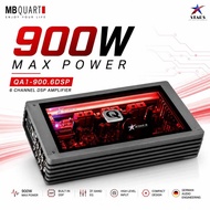 MB QUART QA1-900.6DSP 900W MAX POWER 6-CHANNEL DSP DIGITAL CAR AMPLIFIER WITH BUILT-IN 31-BAND EQ