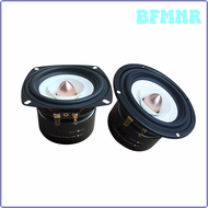 BFMNR 4 Inch Full Range Speaker 4Ohm 8Ohm 40W Monitor Speaker Tweeter Woofer Aluminum Bullet Loudspeaker For Home Audio DIY 1PC FDXJS