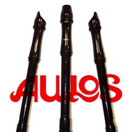 Aulos-803E 日本進口 英式 高音直笛 全黑 直笛套 清潔棒 指法表 學生指定用笛