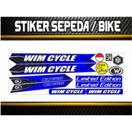 DECAL STICKER STRIPING VARIATION WIM CYCLE STRIPING VARIATION UNIVERSAL BIKE STICKER BMX MOTIF SIMPL