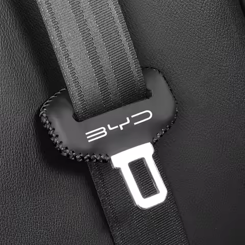 Car Seat Belt Buckle Clip Protector Case Anti-Scratch Cover For BYD M6 G3 G5 T3 13 F3 F0 S6 S7 E5 E6