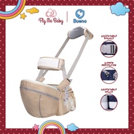 Fly Me Baby Bueno Bammax Baby Hip Seat Carrier for Child Infant w/ Adjustable Safety Ergonomic Carri