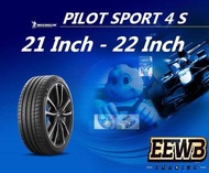 (POSTAGE) MICHELIN PILOT SPORT 4 S 21 / 22 INCH NEW CAR TIRES TYRE TAYAR