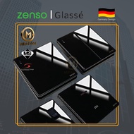 ZENSO Switch Glasse Black Glass Rocker Slim Switches & Socket [SIRIM]