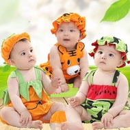 YET03 Cartoon Romper Set Animal Toddler Twins Baby Clothes
