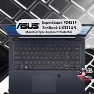 Keyboard Cover for Asus Expertbook P2451F Asus ZenBook UX331UN Keyboard Film 13.3inch Silicone Keybo