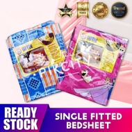 Single Fitted Bedsheet / Cadar Fitted Single Kosong (Single Bedsheet only)