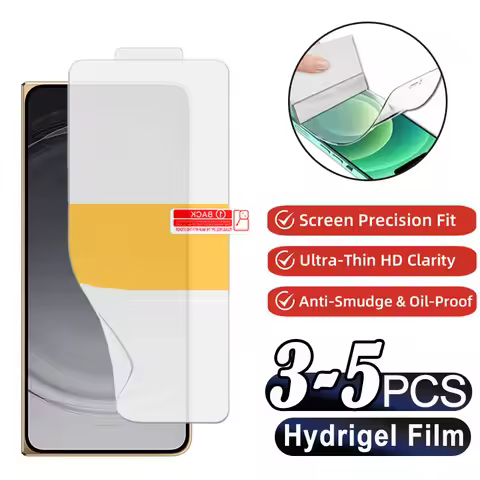 Safety Hydrogel Film For Oppo Find N6 N5 Shockproof Screen Protector Full Cover For Find N3 Soft Pre