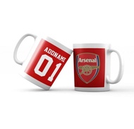 MAFC001 MUG ARSENAL FC (ADD NAME & NUMBER)