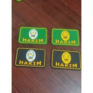 HAKIM rubber patch - HAKIM rubber EMBLEM