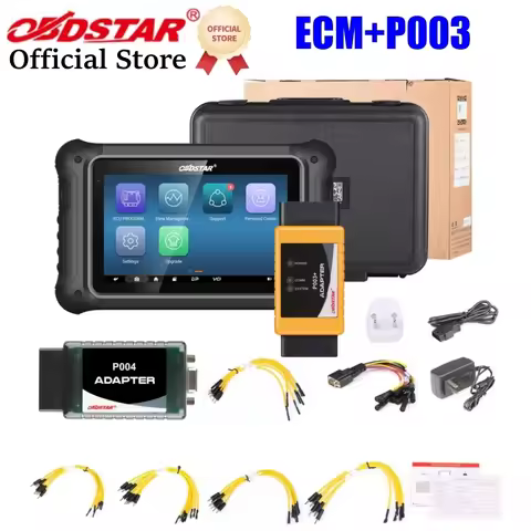 OBDSTAR DC706 ECU Tool for ECM Clone by OBD or BENCH for Car and Motorcycle with P003+Adapter Option