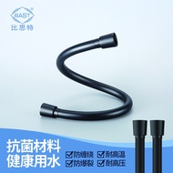 JSAYA Toilet Hose Black Squatting Tank Angle Valve Faucet Connection Pipe G1/2 Shower Hose 30/40/50/60/80/100cm flexible hose bidet hose