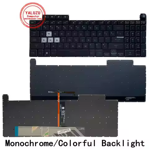 US English NEW Laptop Keyboard For ASUS TUF Gaming F15 FX507 FX507Z/C/ZE/ZM/ZR FX707 FX517 FA507 FA5