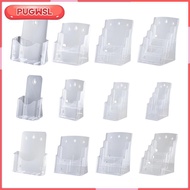 [pugwsl] Acrylic Brochure Holder Literature Holder Flyer Holder Sign Holder for Booklets Documents