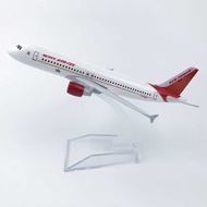 16CM Alloy Airplane Model 1: 4 Airplane Model India 320 Airplane Model