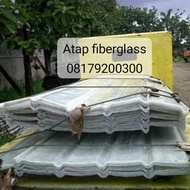 atap fiberglass transparan