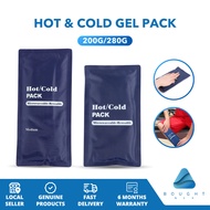 Hot & Cold Gel Pack 200g/280g Reusable Microwavable for Injury Pain Relief Heat Cold Therapy