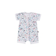 Bonds Short Sleeve Zip Wondersuit Romper - Twinkle (Baby onesie jumpsuit)