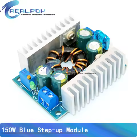 DC-DC 150W 8A Step-up Boost Power Supply Module 8-32V to 9-46V Voltage Charger Booster Step Up Power